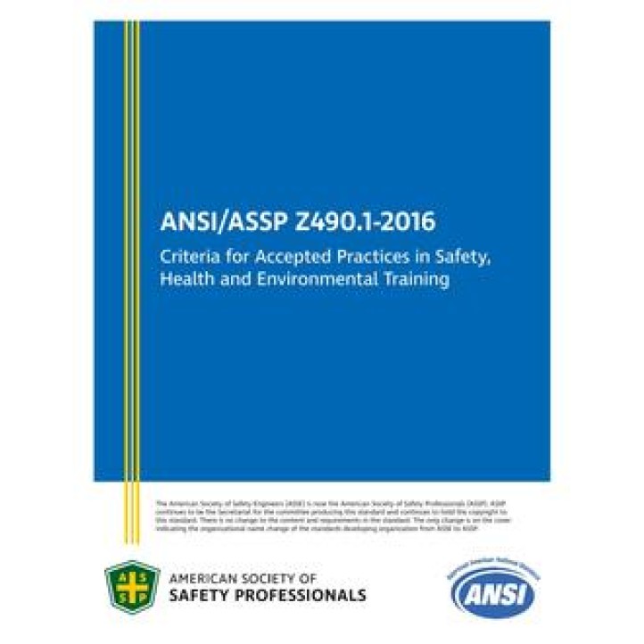 ASSP Z490.1 PDF