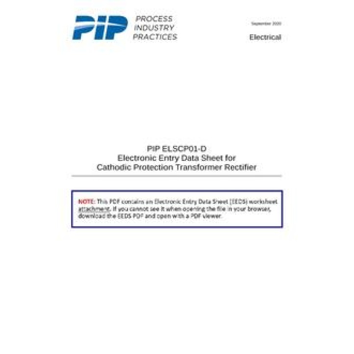 PIP ELSCP01-D EEDS PDF