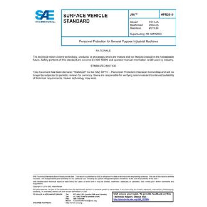 SAE J98 PDF