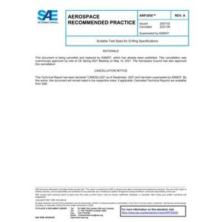 SAE ARP3050A PDF