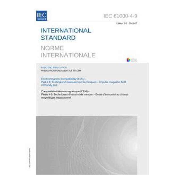 IEC 61000-4-9 Ed. 2.0 b PDF