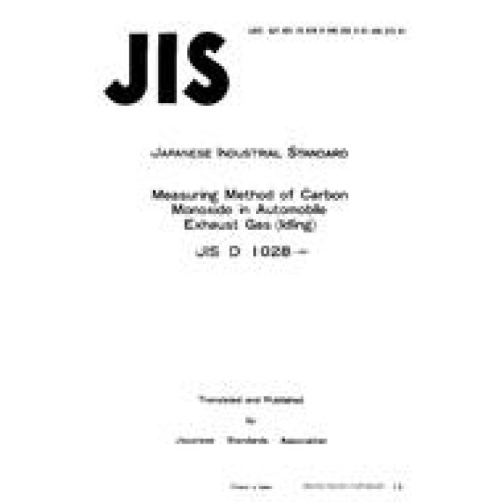 JIS D 1028 PDF