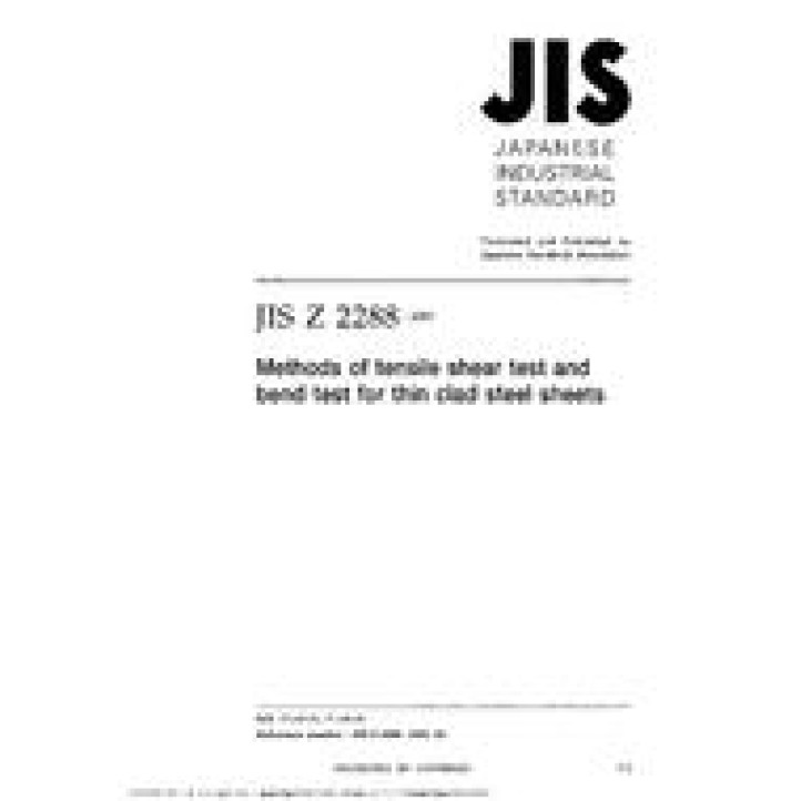 JIS Z 2288 PDF