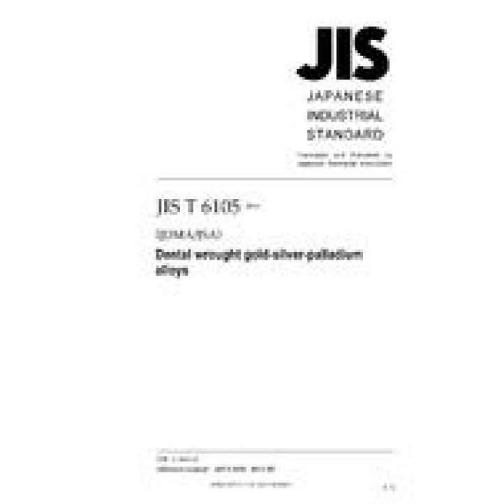 JIS T 6105 PDF