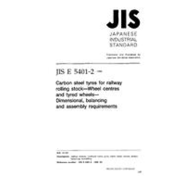 JIS E 5401-2 PDF