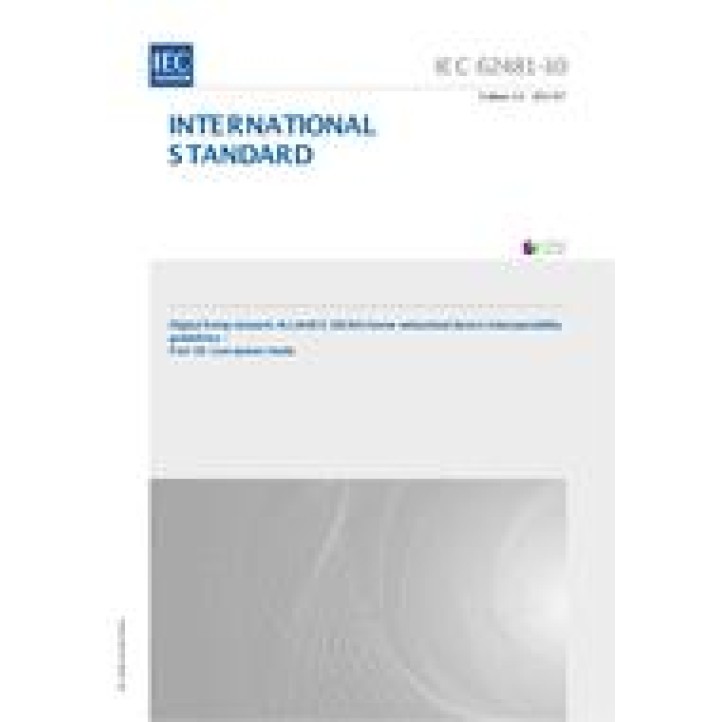 IEC 62481-10 Ed. 1.0 en PDF