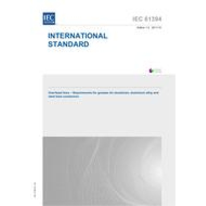 IEC 61394 Ed. 1.0 en PDF