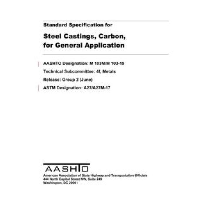 AASHTO M 103M/M 103 PDF download