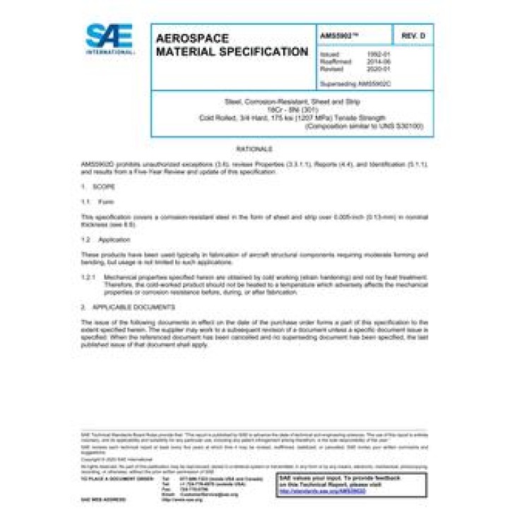 SAE AMS5902D PDF