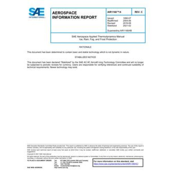 SAE AIR1168/4C PDF