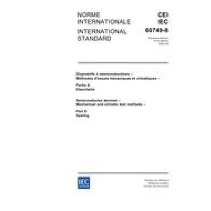 IEC 60749-8 Ed. 1.0 b PDF