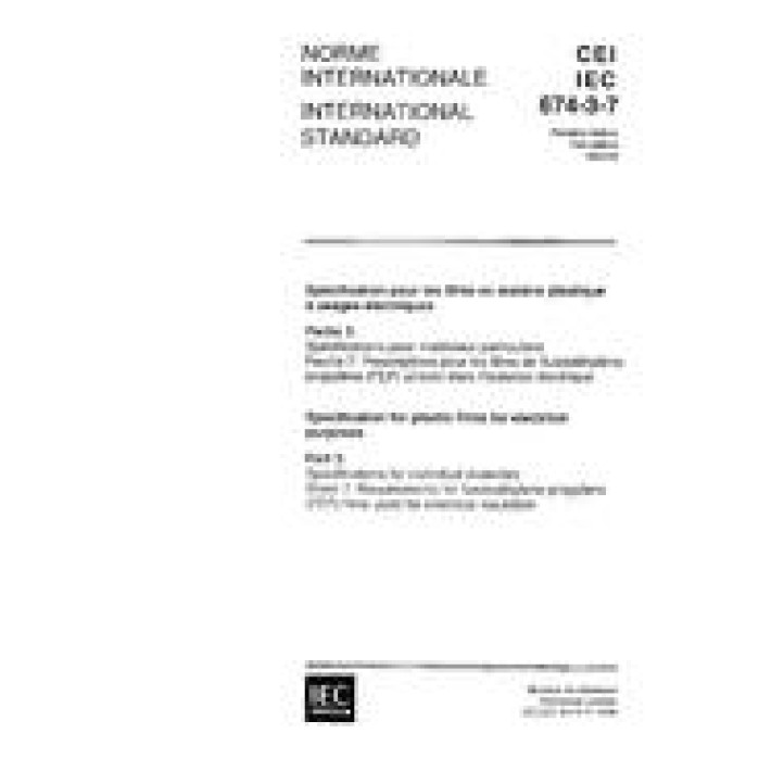 IEC 60674-3-7 Ed. 1.0 b PDF