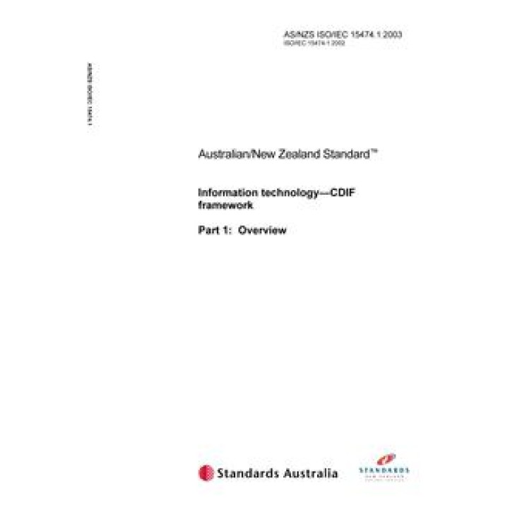 AS/NZS ISO/IEC 15474.1 PDF