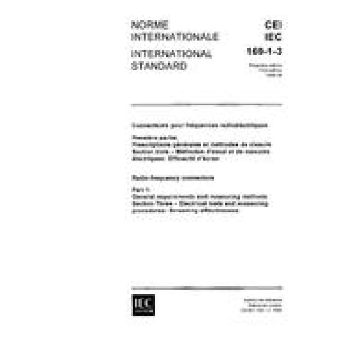 IEC 60169-1-3 Ed. 1.0 b PDF