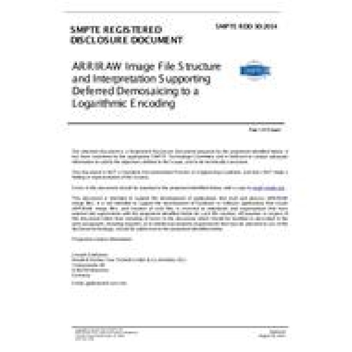 SMPTE RDD 30 PDF