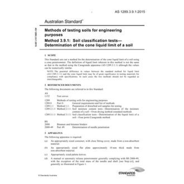 AS 1289.3.9.1 PDF