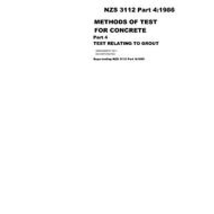 NZS 3112.4 PDF