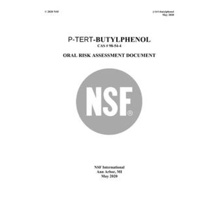 NSF P-Tert-Butylphenol &#8211; 2020 PDF