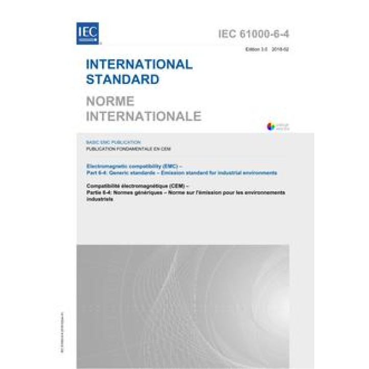 IEC 61000-6-4 Ed. 3.0 b PDF