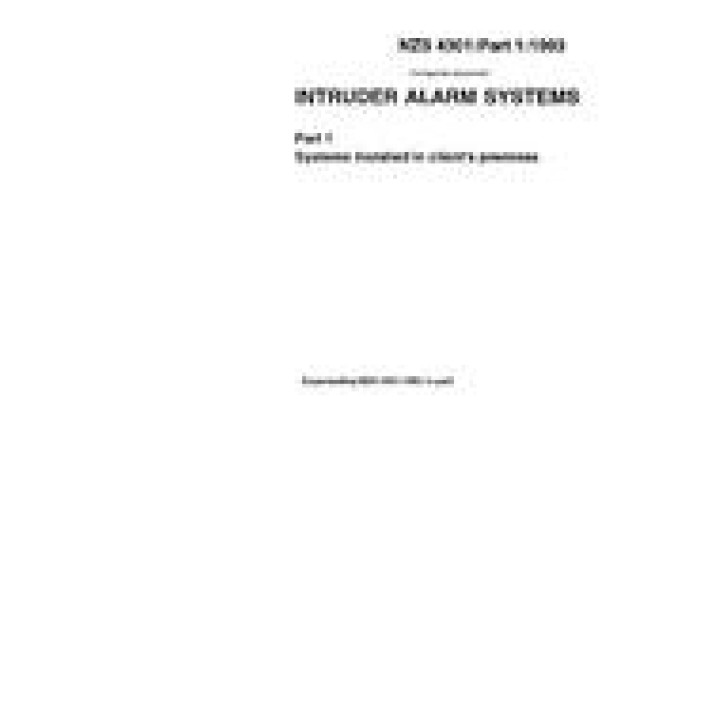 NZS 4301.1 PDF