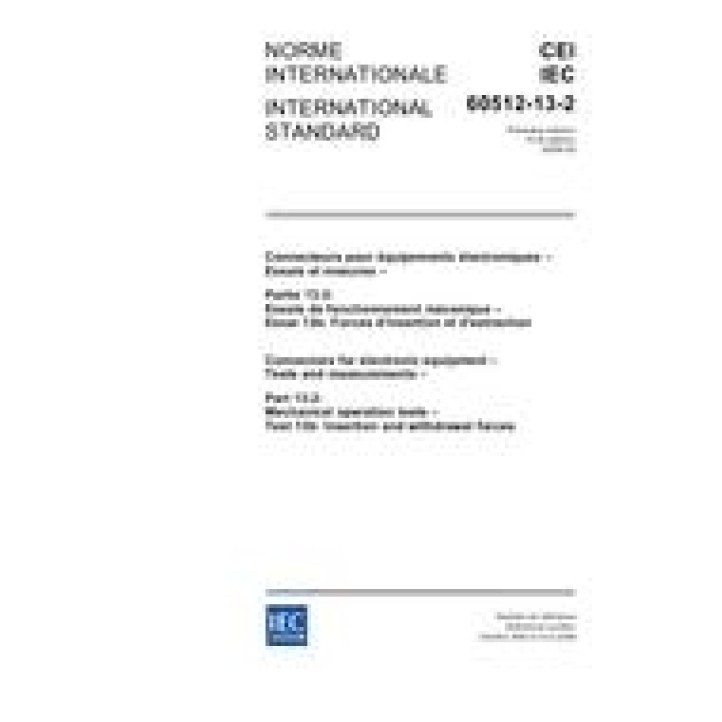 IEC 60512-13-2 Ed. 1.0 b PDF