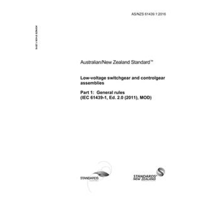 AS/NZS 61439.1 PDF