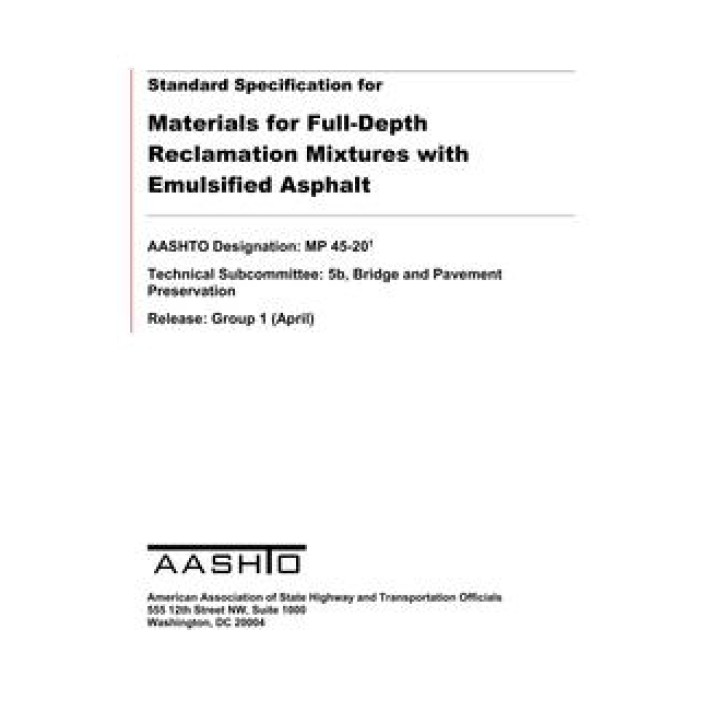 AASHTO MP 45 PDF