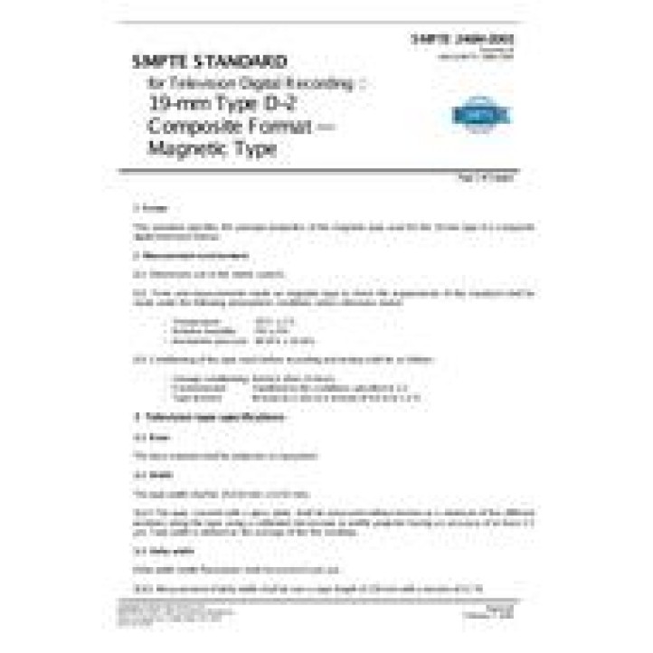 SMPTE 246M PDF