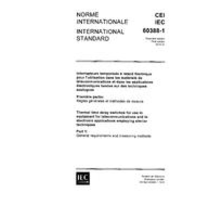 IEC 60388-1 Ed. 1.0 b PDF