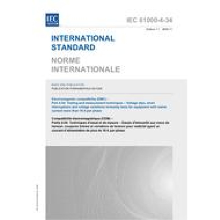 IEC 61000-4-34 Ed. 1.1 b PDF