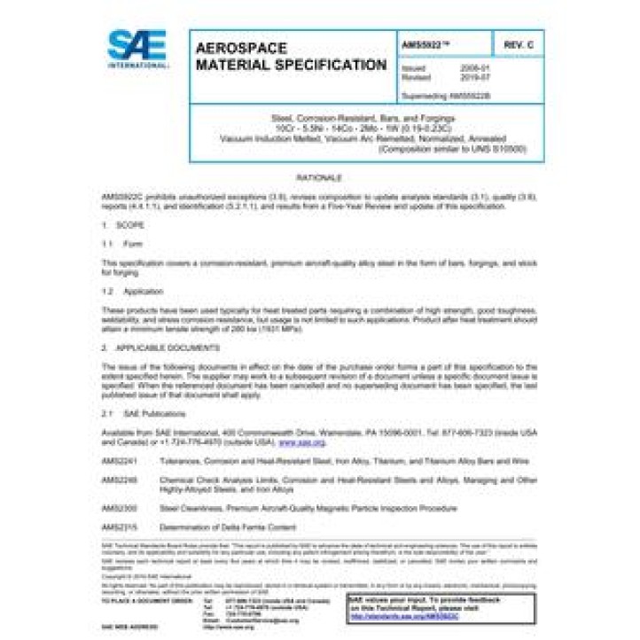 SAE AMS5922C PDF