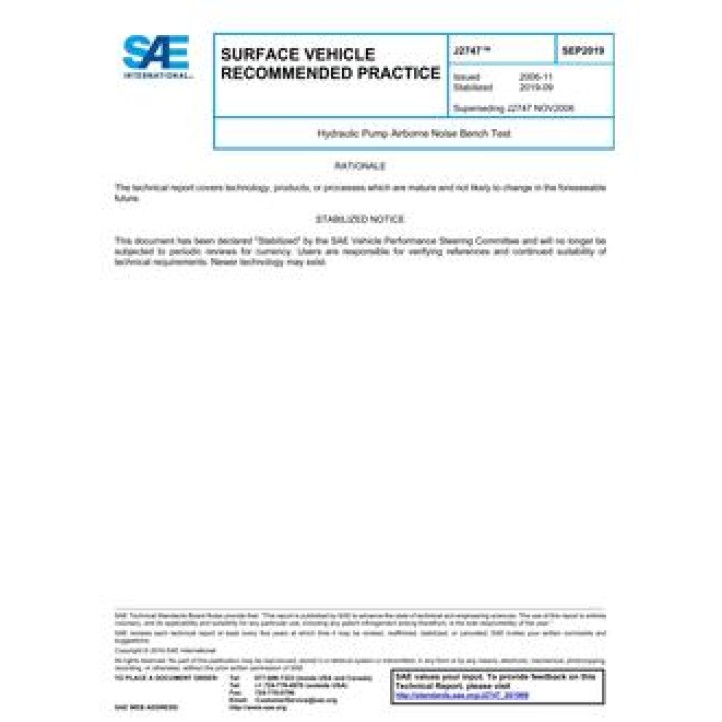 SAE J2747 PDF