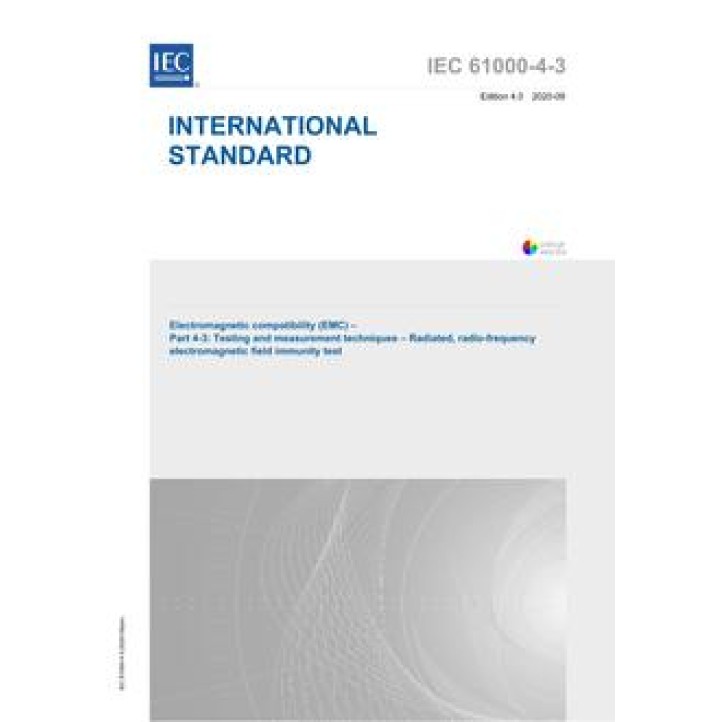 IEC 61000-4-3 Ed. 4.0 en PDF