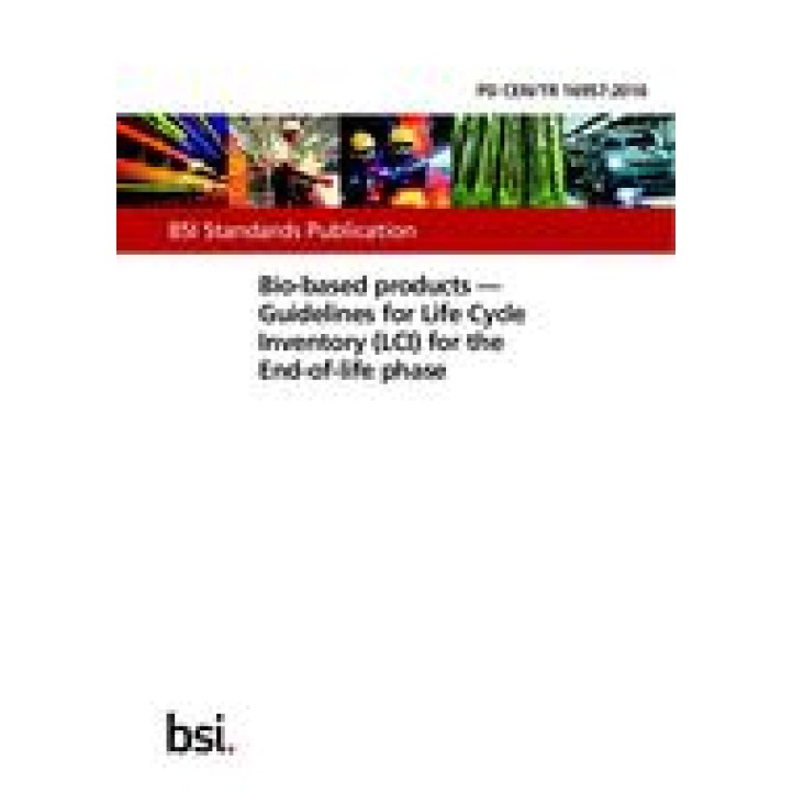 BS PD CEN/TR 16957 PDF