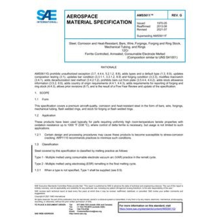 SAE AMS5611G PDF