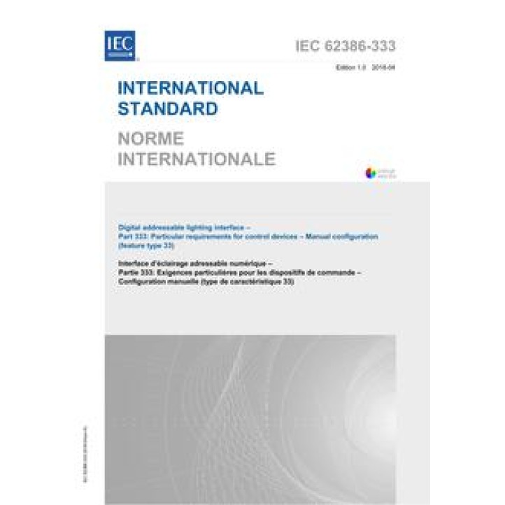 IEC 62386-333 Ed. 1.0 b PDF