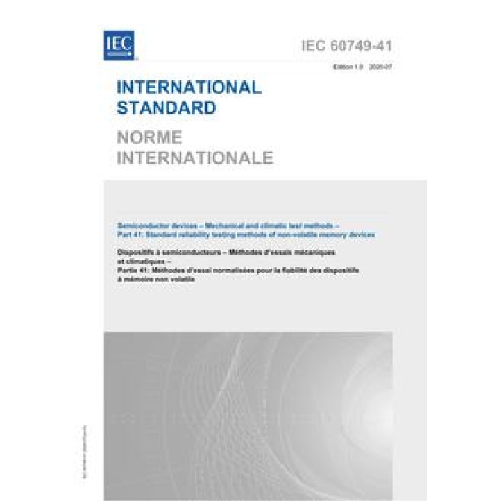 IEC 60749-41 Ed. 1.0 b PDF