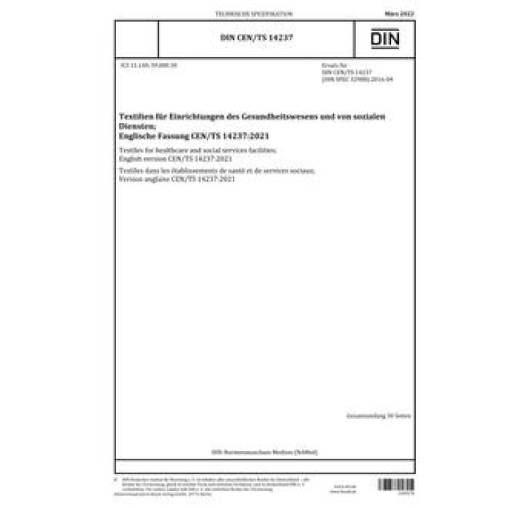 DIN CEN/TS 14237 PDF