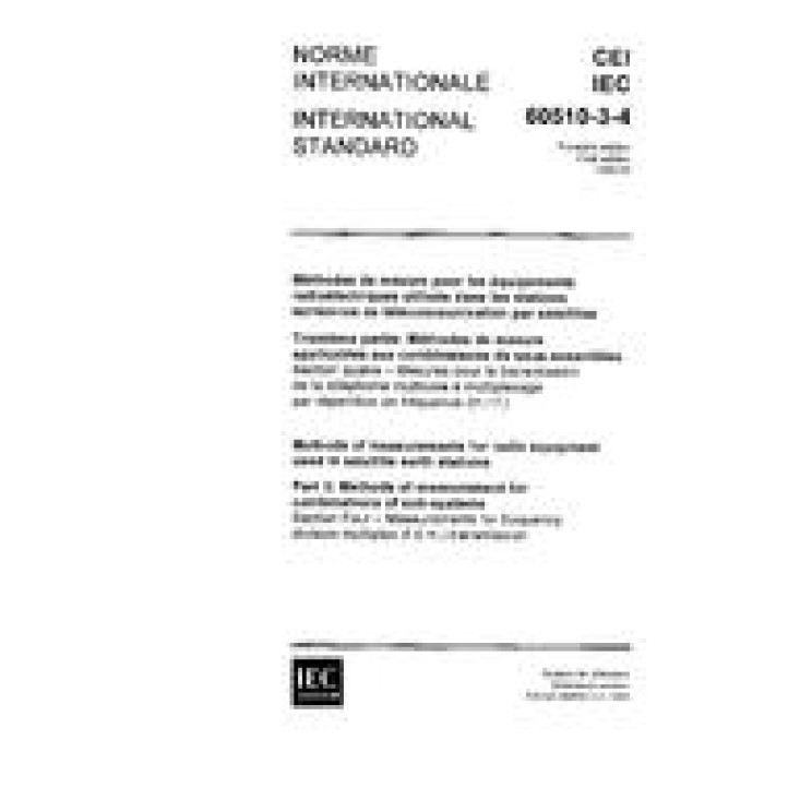 IEC 60510-3-4 Ed. 1.0 b PDF