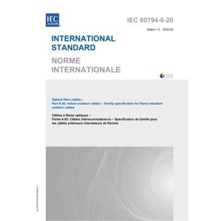 IEC 60794-6-20 Ed. 1.0 b PDF