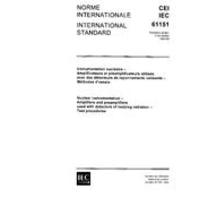 IEC 61151 Ed. 1.0 b PDF