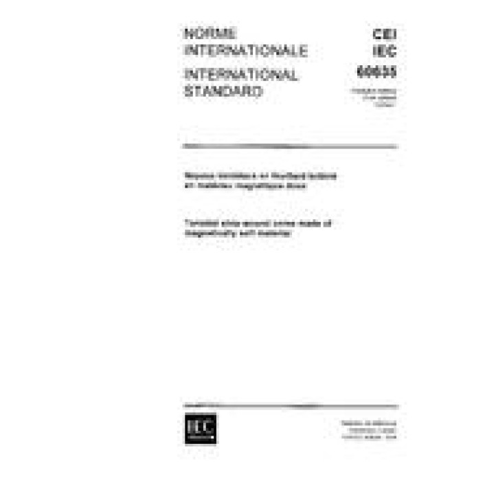 IEC 60635 Ed. 1.0 b PDF