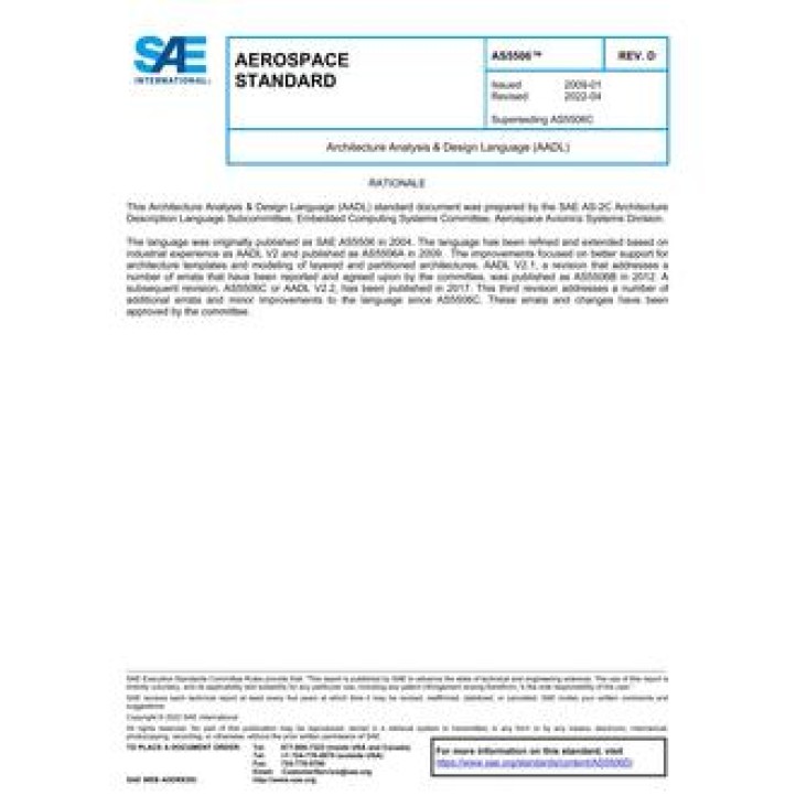 SAE AS5506D PDF