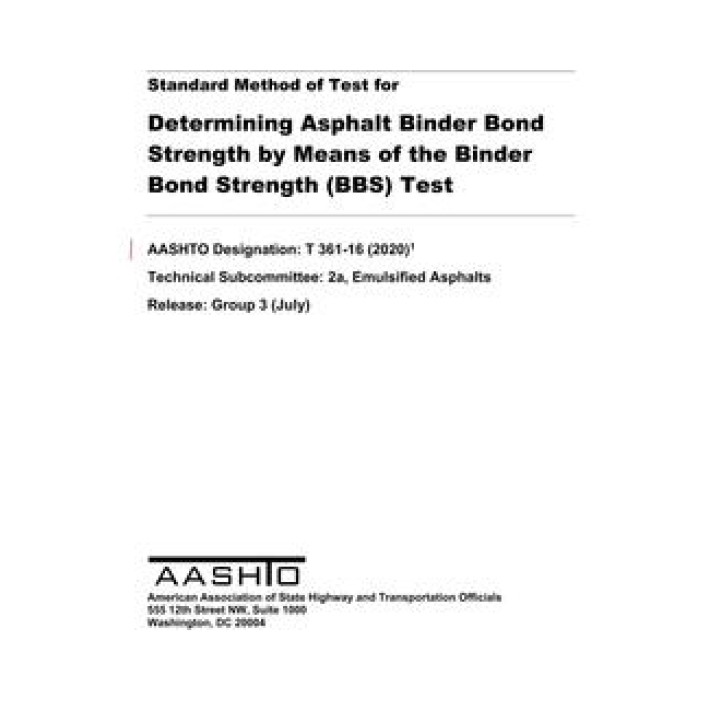 AASHTO T 361 PDF download