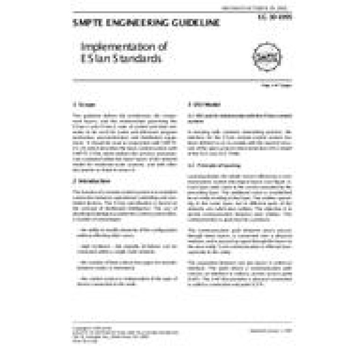 SMPTE EG 30 PDF