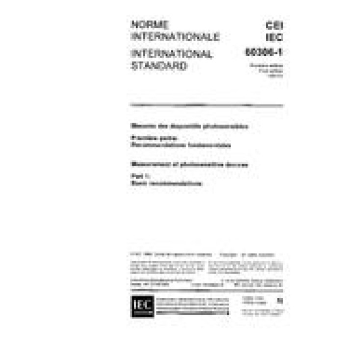 IEC 60306-1 Ed. 1.0 b PDF