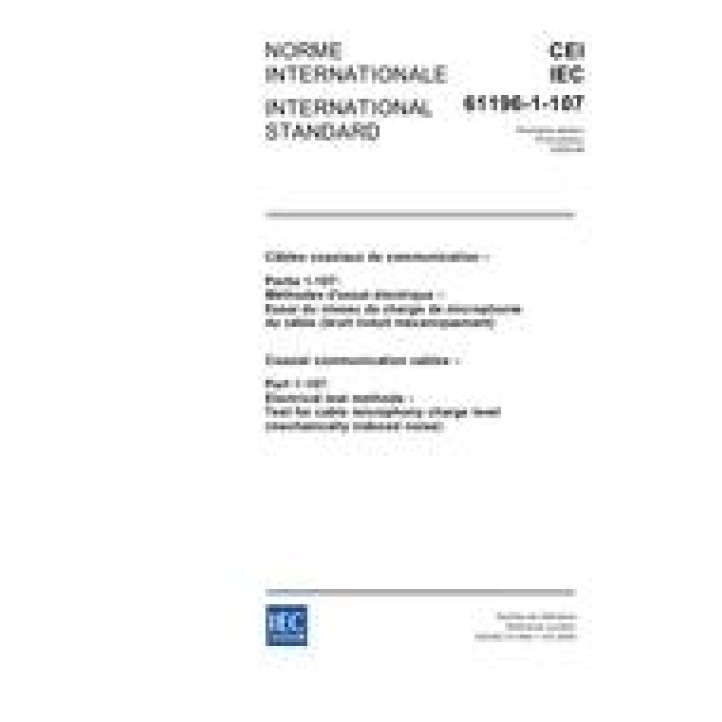 IEC 61196-1-107 Ed. 1.0 b PDF