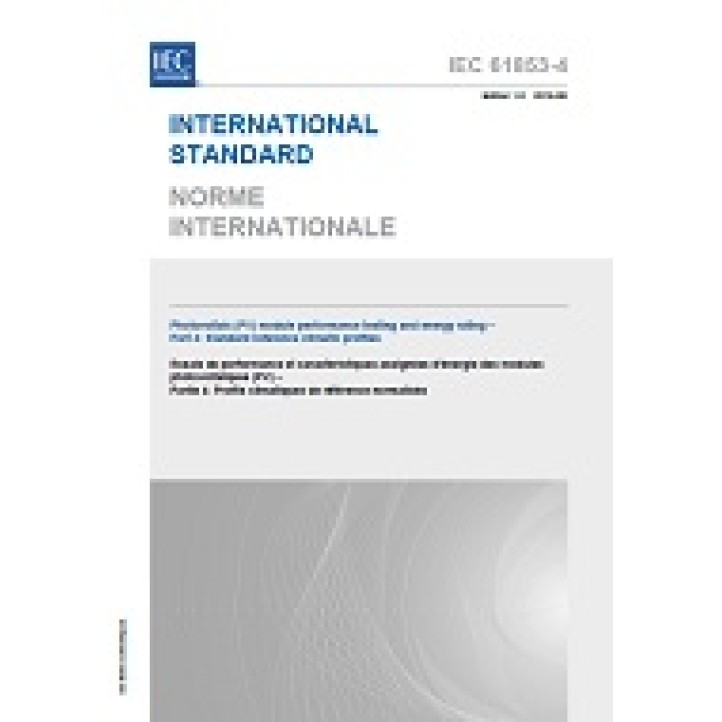 IEC 61853-4 Ed. 1.0 b PDF