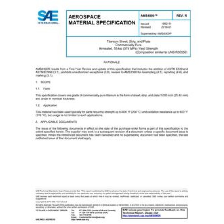 SAE AMS4900R PDF