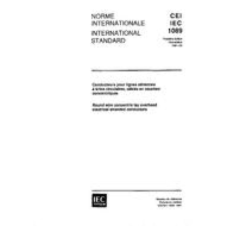 IEC 61089 Ed. 1.0 b PDF